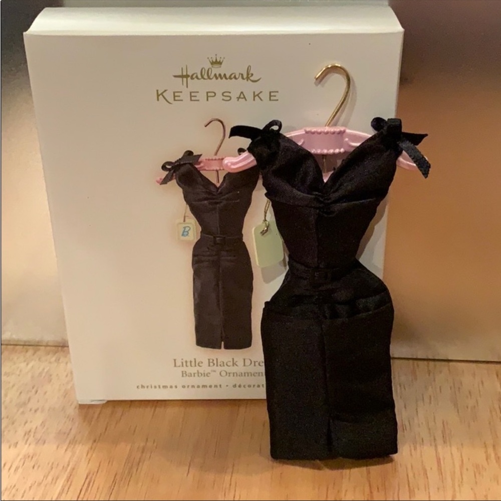 Barbie little black dress ornament